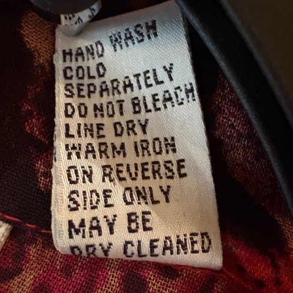 Chico's Design Vintage Rust/Orange/Blue Sheer Duster Mixed Animal Print; Size 3 - Picture 12 of 15